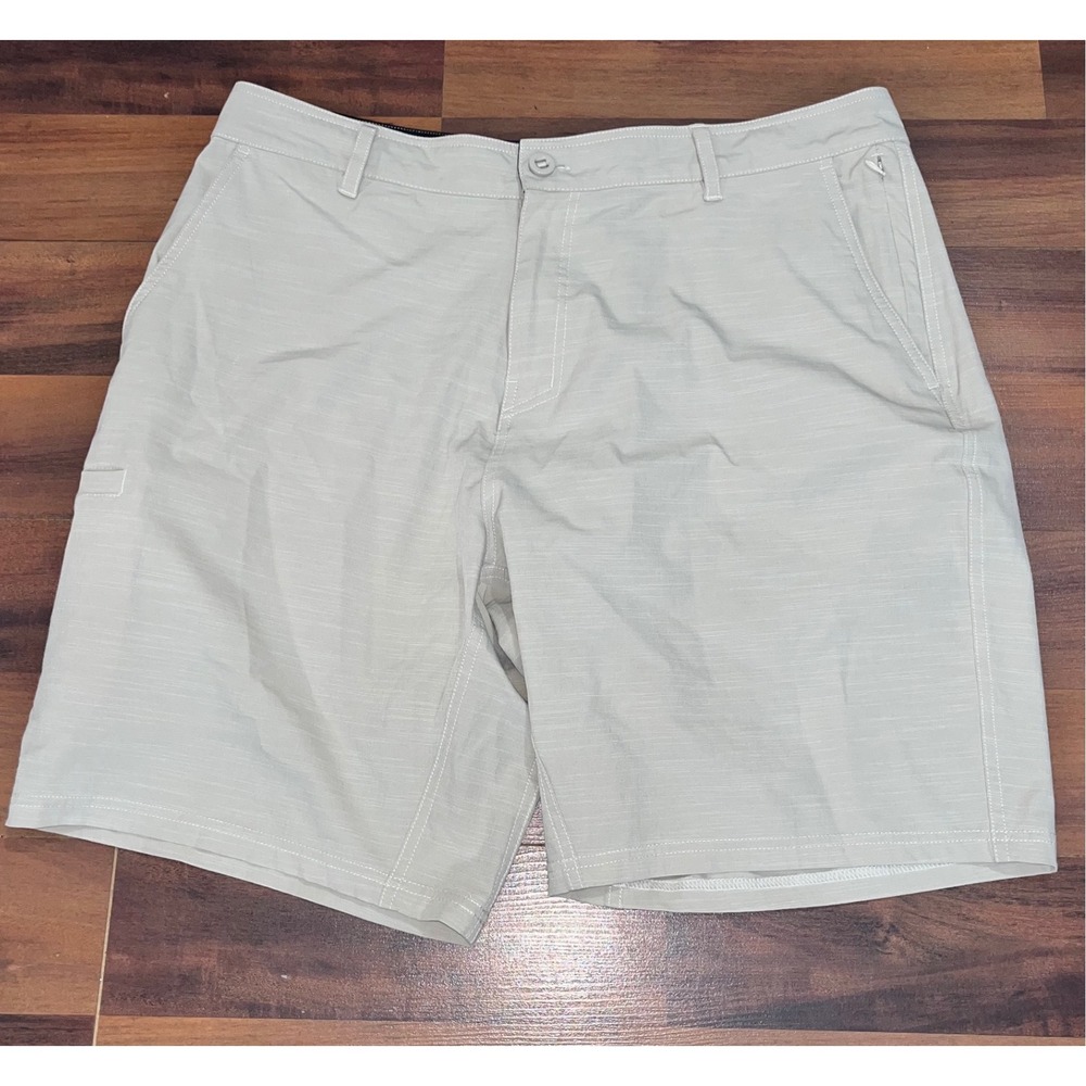 AFCO American Fishing Tackle Co. Mens Shorts Size‎ 38 Beige Outdoor